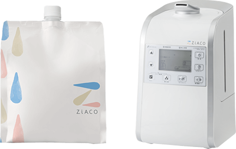 空間除菌・消臭サービス ZiACO